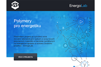 Polymery pro energetiku - website preview