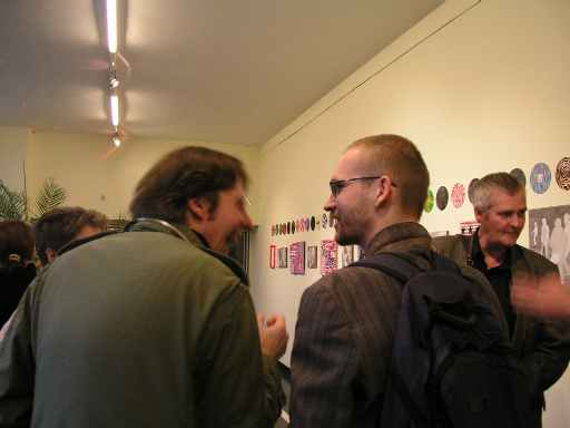 Image:Talks at opening