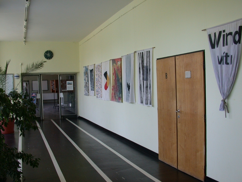 View into the exhibition