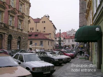 Drazicky square and corner with Misenska